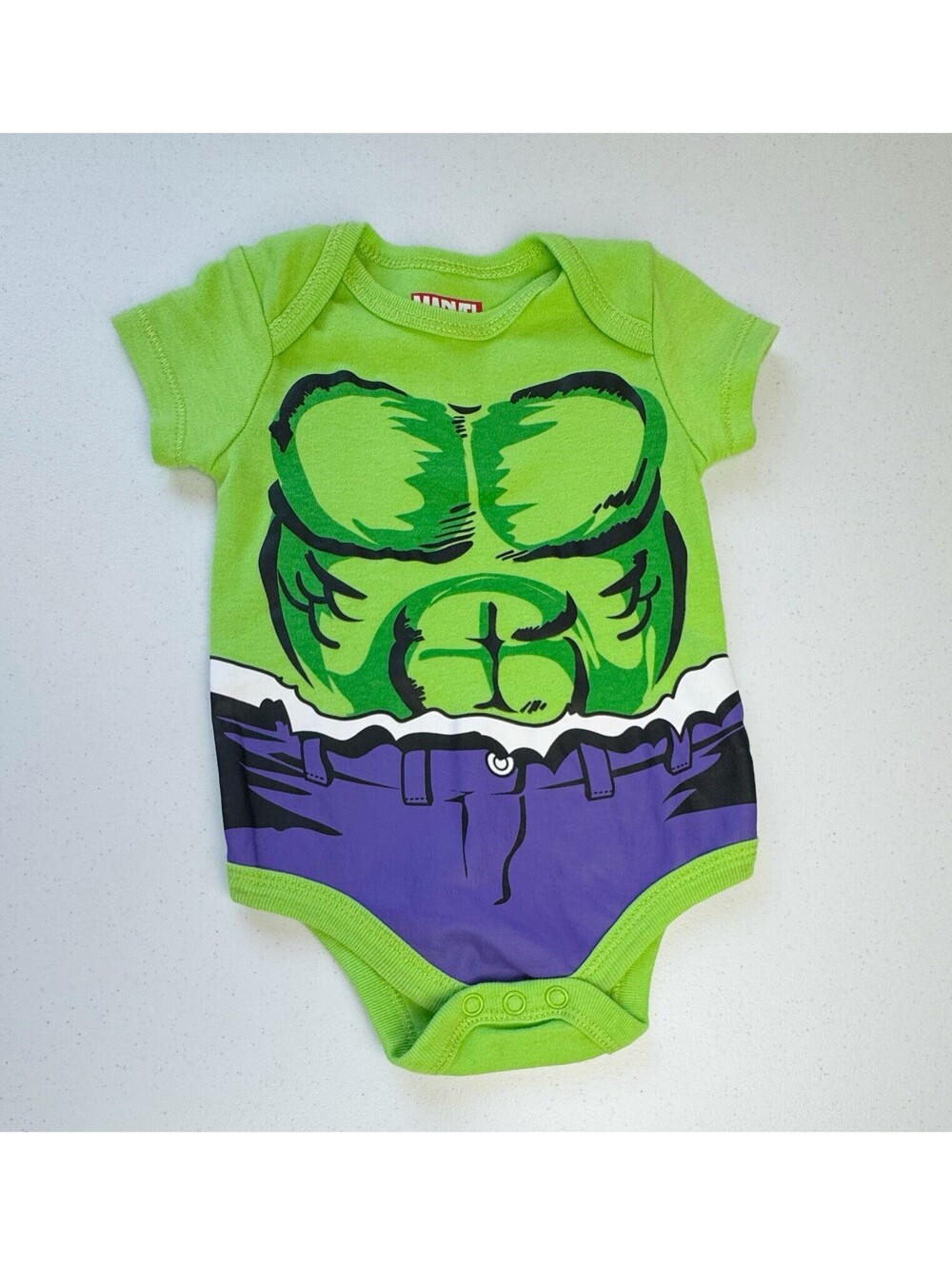 Marvel Hulk Bodysuit 0-3 Months